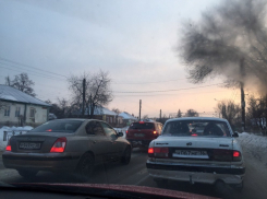 Неочищенные дороги спровоцировали в Воронеже 8-балльные пробки