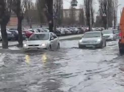 «Мы утонули»: воронежская улица ушла под воду 