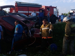 В ДТП под Воронежем пострадали два человека: полицейский выехал на «встречку»