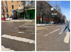 Ловушку для машин наглядно показали в центре Воронежа