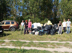 92 гигантских мешка с мусором собрали воронежские добровольцы