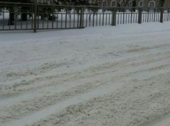 Воронежские власти отчитались об уборке снега прошедшей ночью