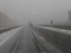 Автомобилистов предупредили о заснеженной трассе по пути в Воронеж