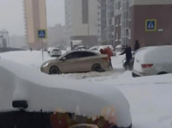 Не оставил в беде: добрый поступок курьера умилил горожан в заснеженном Воронеже