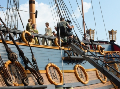 Эпизод продолжения сериала о Екатерине II сняли на воронежском корабле «Гото Предестинация»