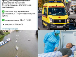 Коронавирус в Воронеже 25 июля: +475 больных, плохие новости и парад лодок
