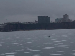 Отчаянные январские приключения попали на видео в Воронеже