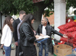 В Воронеже оштрафовали трех торговцев арбузами