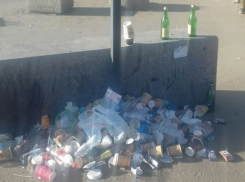 Воронежцы возмутились мусорным апокалипсисом около ж/д-вокзала