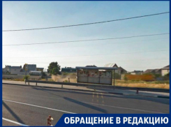 Изолированную от людей остановку сняли в Воронеже