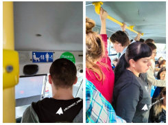 Маршруточное противоречие наглядно показали в Воронеже 