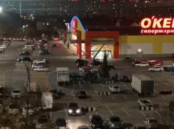 Первую новогоднюю елку начали устанавливать в Воронеже