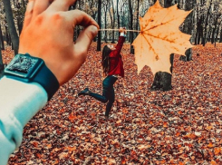 Потрясающую идею для осеннего снимка реализовали в Воронеже 