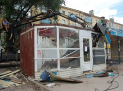 За 2017 год воронежские власти демонтировали почти 500 киосков