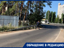 Мы ежедневно рискуем жизнями из-за отсутствия перехода, - жительница Воронежа