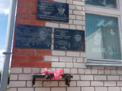Мемориальные доски открыли в Воронежской области в память о погибших в СВО