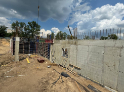 Как выглядит строящаяся поликлиника №22, показал Александр Гусев в Воронеже 