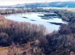 Слепящую красоту талой воды показал воронежец аэросъемкой
