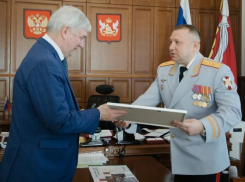 Александр Гусев стал обладателем почётной грамоты Росгвардии в Воронеже