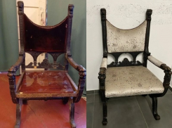 Уникальное кресло сестры великого Станиславского восстановили в Воронеже