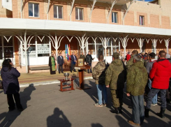 Мобилизованных россошанцев проводили под звуки «Прощания Славянки»