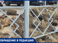 Последствия подтопления новой улицы показали в Воронеже 