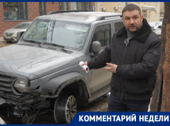 Устроил разнос и сбежал: разбираем скандальное ДТП с TANK в центре Воронежа