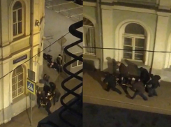 Публикуем эксклюзивное видео начала перестрелки на Лубянке