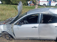 Пенсионер погиб в смертельном ДТП с перевёрнутым автомобилем в Воронежской области