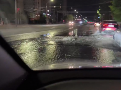 Стала известна причина бурлящего асфальта на Московском проспекте в Воронеже