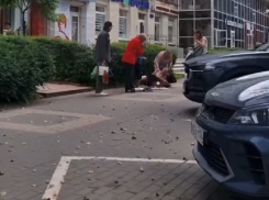 Две бабушки в Воронеже подрались за бесплатную шляпу и попали на видео 