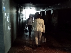 Воронежцы сами себе выключили свет в невезучем переходе 