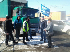 Воронежский координатор протестующих дальнобойщиков был задержан полицией