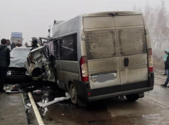 Опубликованы снимки с места гибели пяти человек на воронежской дороге