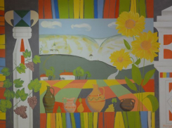 В воронежском микрорайоне Репное появились росписи с Международного студенческого пленэра