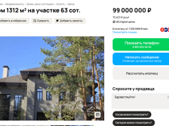 Коттедж по цене квартиры Долиной пытаются сбыть под Воронежем