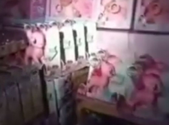 Магазин из голливудских хорроров воронежцы показали на видео