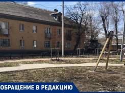 «Остались лишь бетонные развалины», – об исчезнувшей детской площадке рассказала жительница Воронежа