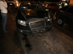 В Левобережном районе при столкновении «Нивы» и «Ауди» пострадали два человека