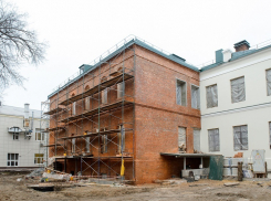  Губернатор проконтролировал реставрацию Дома Вигеля, отданного под поликлинику в Воронеже 