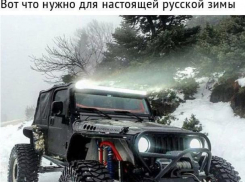 Воронежцам показали автомобиль для настоящей русской зимы