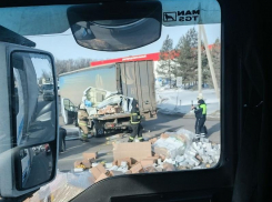 Опубликованы кадры с места ужасной аварии возле воронежского аэропорта