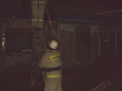 В Воронежской области на пожаре в частном доме пострадали люди