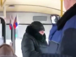 Жесткие оскорбления нерасторопной женщины маршрутчиком сняли в Воронеже 