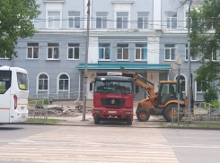 Воронежцы вышли на защиту от уничтожения старинной школьной ограды