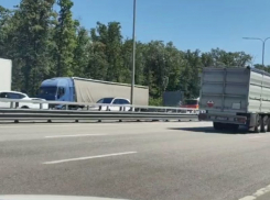 Из-за трех аварий трасса М4 «Дон» встала в глухой пробке на выезде из Воронежа