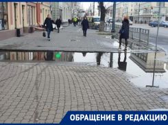 1:0 в пользу вечной лужи на проспекте Революции в Воронеже