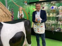 Воронежский чиновник потрогал вымя неживой коровы и остался доволен