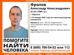 35-летний мужчина бесследно пропал в Воронеже
