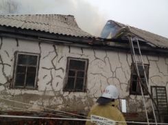 В Воронежской области при сильном пожаре погиб хозяин дома 